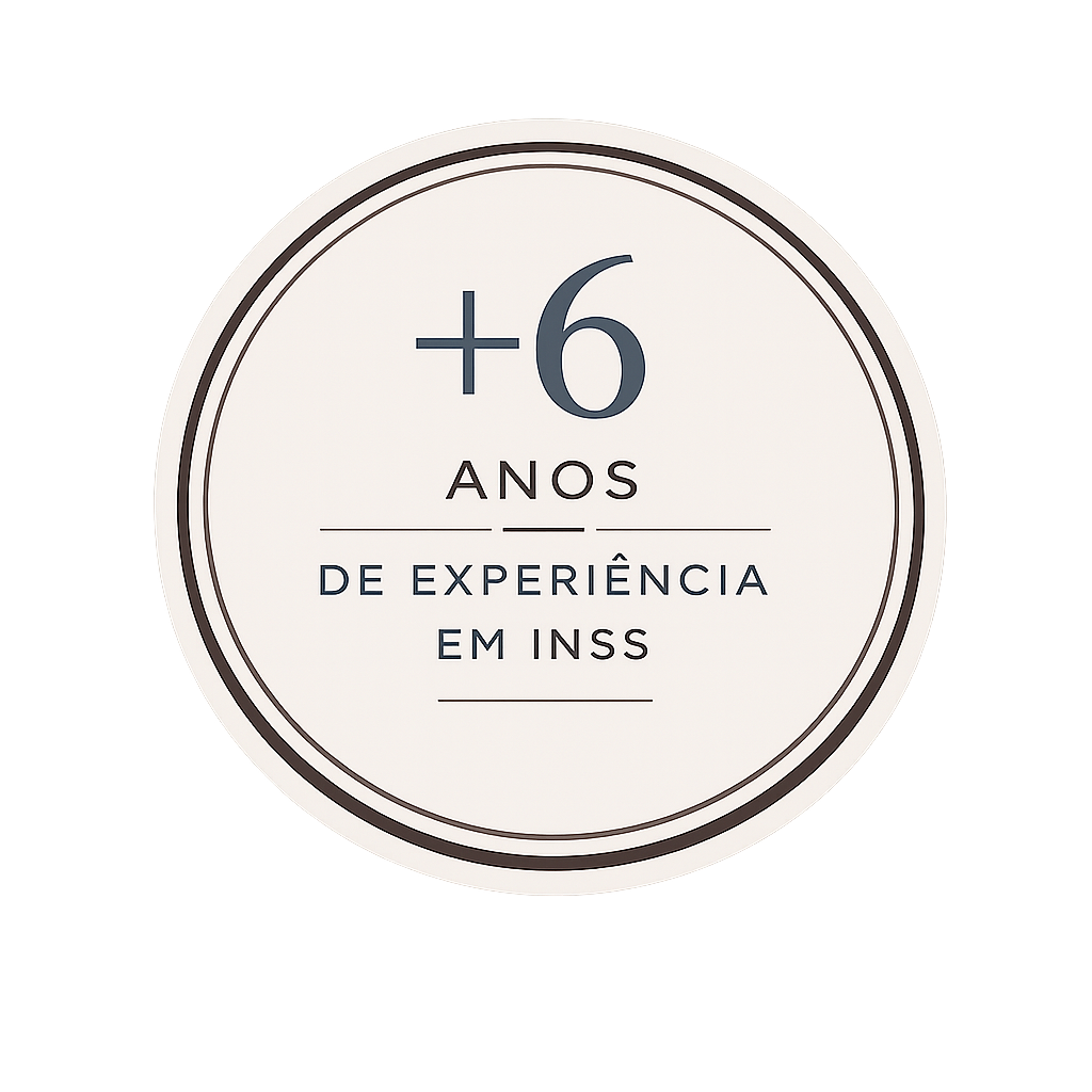 +6 anos de experiência em INSS